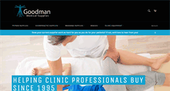 Desktop Screenshot of goodmanmedical.com